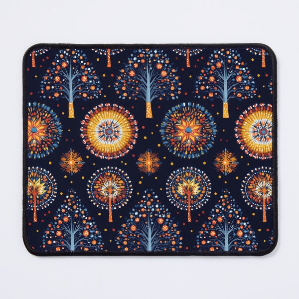 Item preview, Colorful Abstract Trees and Firework Pattern designed and sold by ImagineCorner.