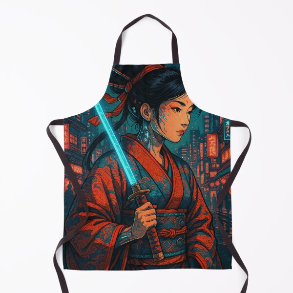 Item preview, Cyber Samurai: Moonlit Blade designed and sold by JPN-NOGRAY-SHOP.