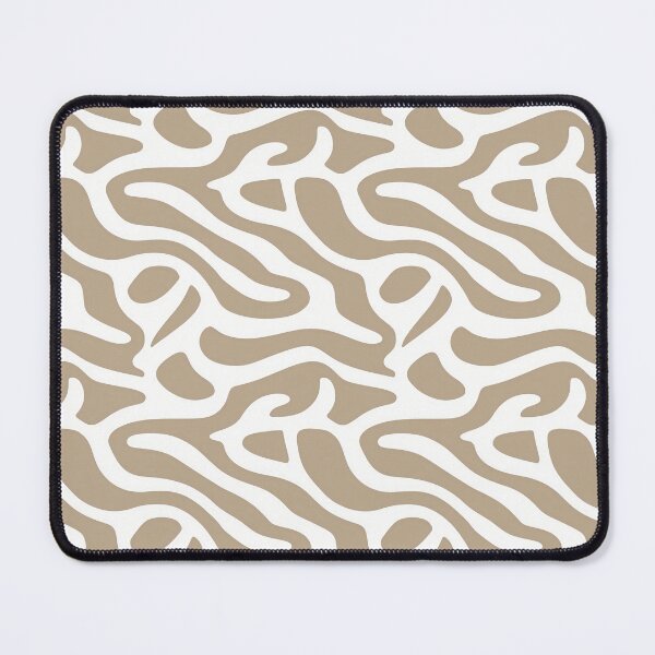 Item preview, Minimalist Beige and White Abstract Zebra Pattern designed and sold by ImagineCorner.