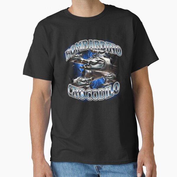 Item preview, Bombardino Crocodilo Meme Shirt 00s Vintage Shirt designed and sold by DoraplanPublishing.