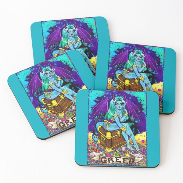 Item preview, Greed - Seven Deadly Sins designed and sold by Ms. Deathwish Designs.