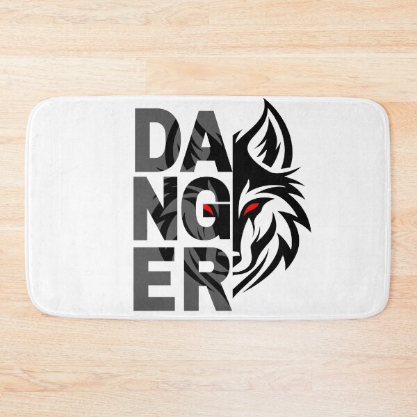 Item preview, DANGER Wolf – Fierce and Fearless Design designed and sold by Karim-Karem.