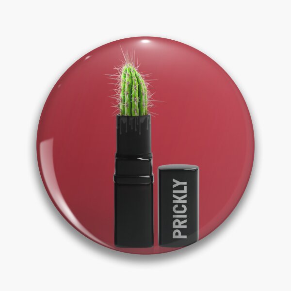 Item preview, "Cactus Lipstick on a Dark Pink Canvas" designed and sold by ElinorVania.