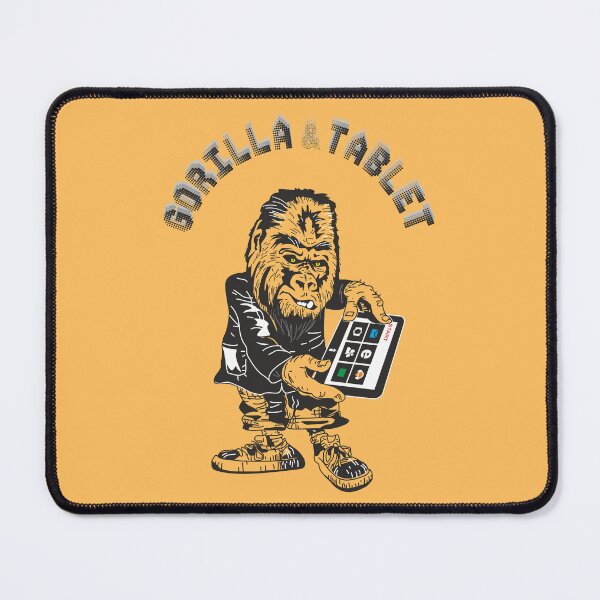 Item preview, GORILLA with a tablet designed and sold by AleksARTua.