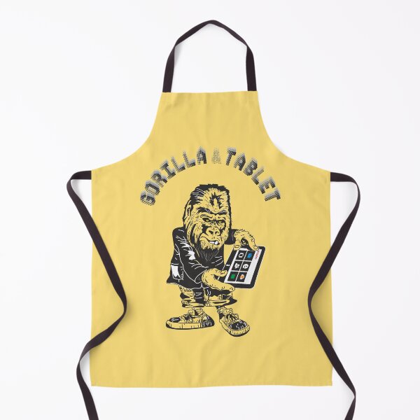 Item preview, GORILLA with a tablet designed and sold by AleksARTua.