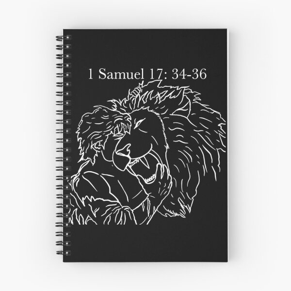 Item preview, David and the Lion (Black) designed and sold by MassMovesMass.