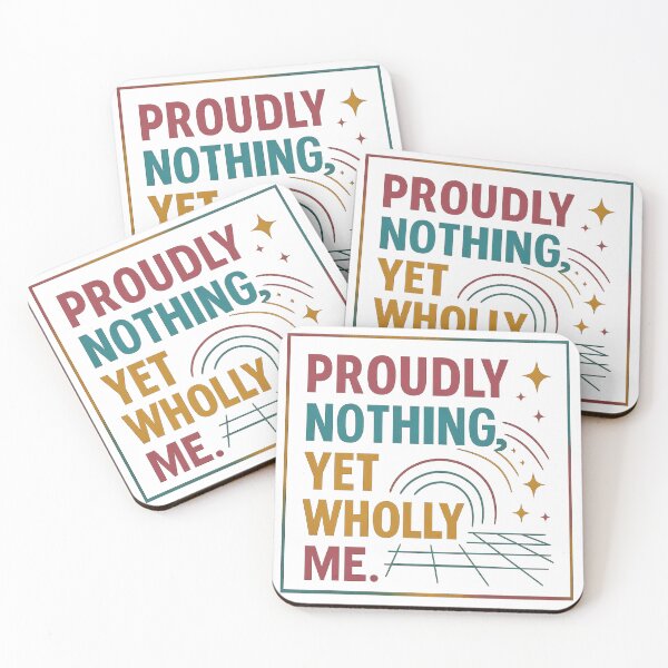 Item preview, Proudly Nothing, Yet Wholly Me – Rainbow Gradient Art designed and sold by Haus Of Sin.