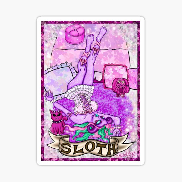 Item preview, Sloth: Seven Deadly Sins  designed and sold by Ms. Deathwish Designs.
