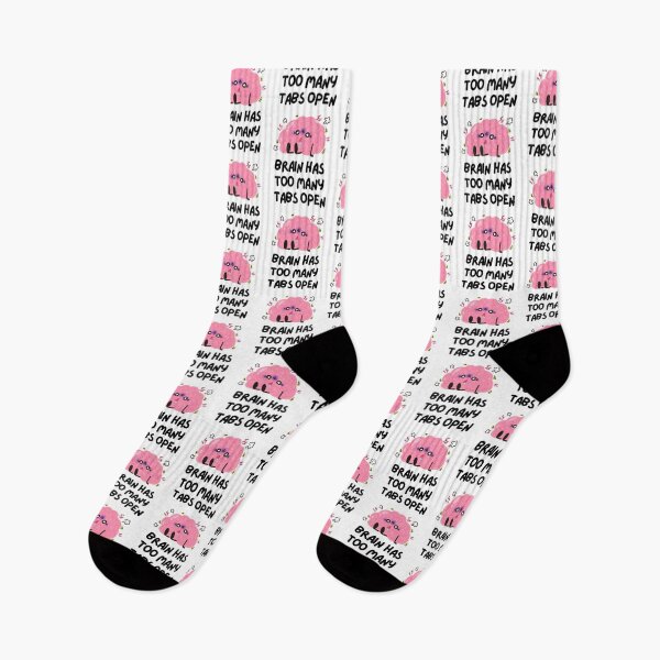 Item preview, Brain Has Too Many Tabs Opened designed and sold by impressionofmel.