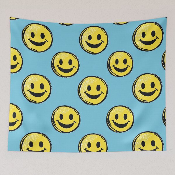 Item preview, Smiley Grid: Pop Mood Matrix designed and sold by Queen Faceless Designs.