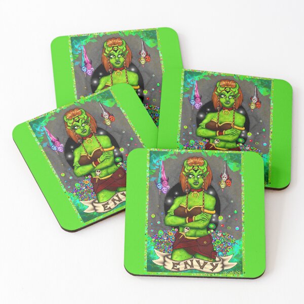 Item preview, Envy - Seven Deadly Sins designed and sold by Ms. Deathwish Designs.