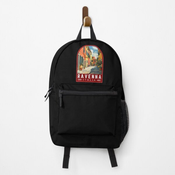 Item preview, Ravenna in Emilia-Romagna, Italy Vintage Travel Art Emblem designed and sold by MaateoDesign.