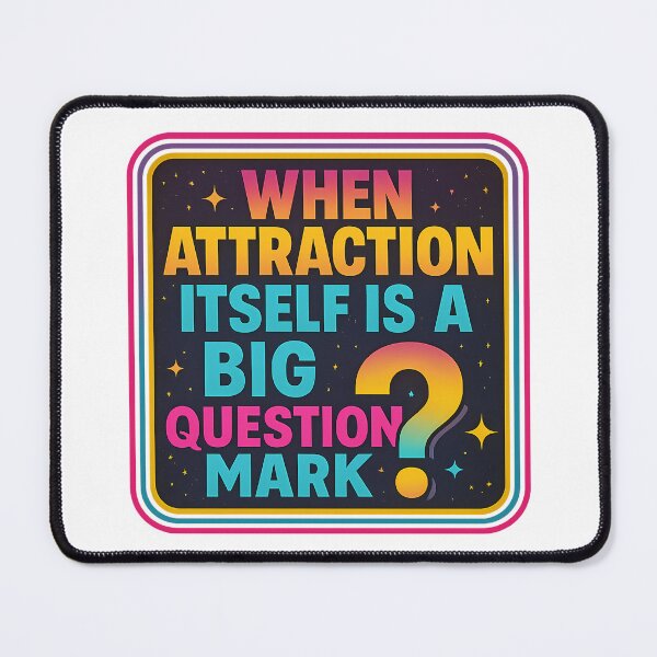 Item preview, When Attraction Itself is a Big Question Mark designed and sold by Haus Of Sin.