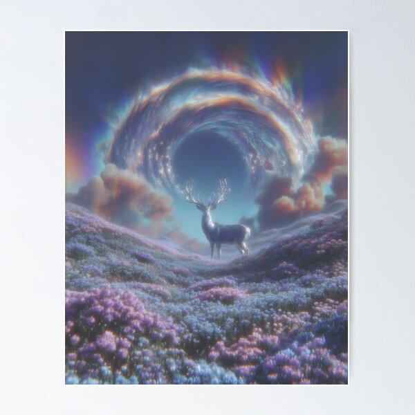 Item preview, The Celestial Stag designed and sold by Todd Nguyen.