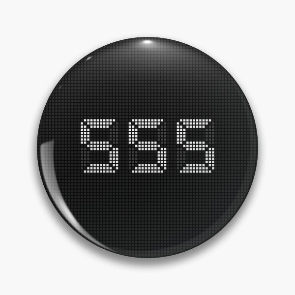Item preview, Angel Number 555 - Pixel LED Sign designed and sold by Awakened-Pixels.
