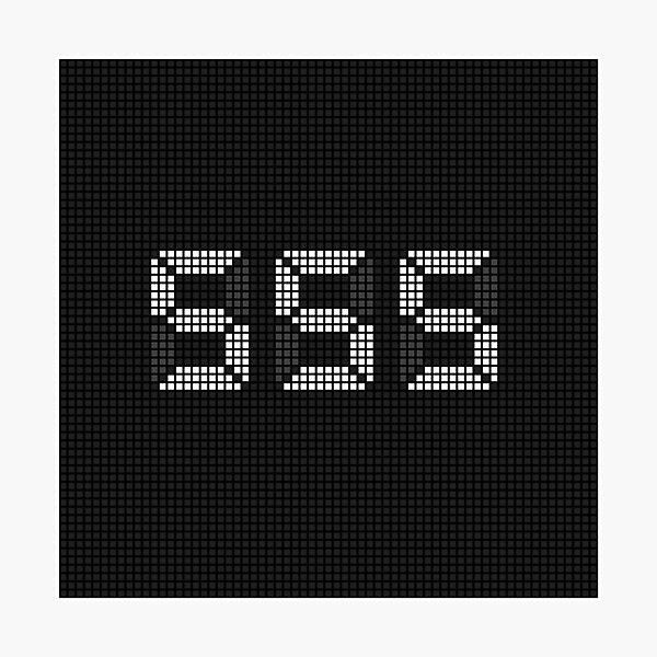 Item preview, Angel Number 555 - Pixel LED Sign designed and sold by Awakened-Pixels.