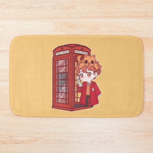 Item preview, Griffin House Magic Station – Cute Wizard Boy & Cat designed and sold by BGMeYou.