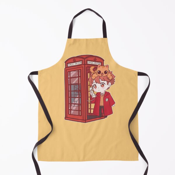 Item preview, Griffin House Magic Station – Cute Wizard Boy & Cat designed and sold by BGMeYou.
