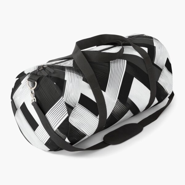 Item preview, Modern Black and White Geometric Weave Pattern designed and sold by ImagineCorner.