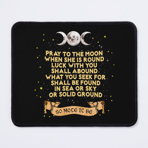 Item preview, Pray To The Moon designed and sold by TheMoonlightShop.