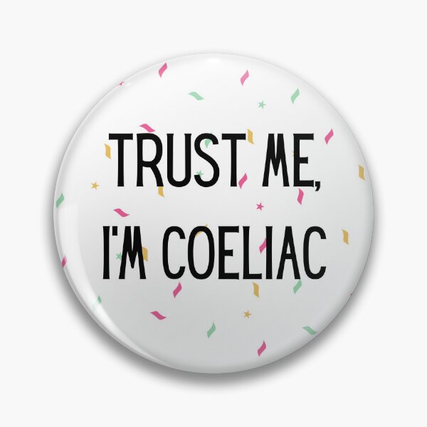 Item preview, Trust Me, I'm Coeliac Confetti Style Gluten Free Pride Design designed and sold by My Gluten Free Life UK.