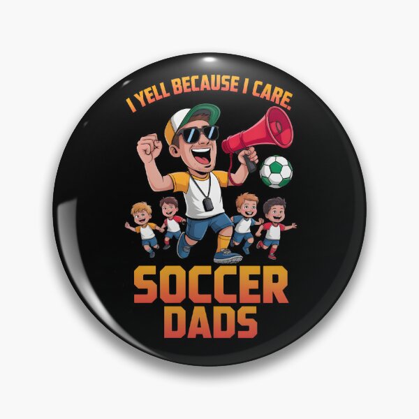 Item preview,  Yell Because I Care Soccer Dads designed and sold by box-artshop.
