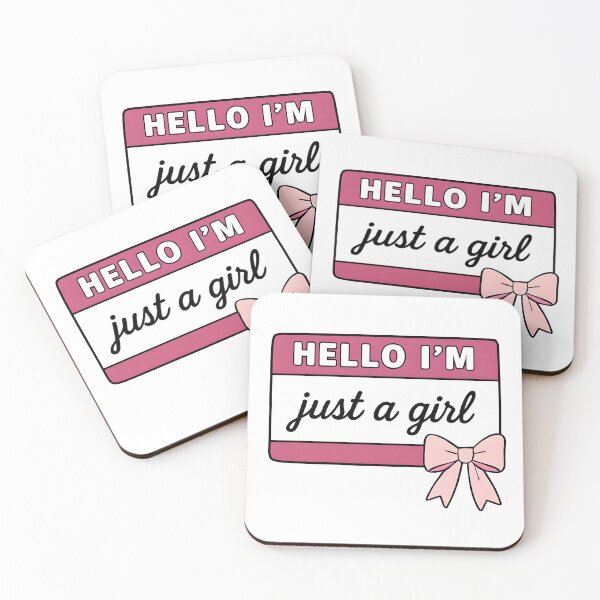 Item preview, Namecard - Hello I'm just a girl designed and sold by Hallyu Bubble.