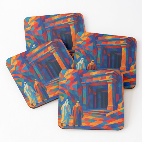 Item preview,  Cubist colors in stone   designed and sold by Sigtrix.