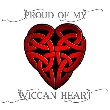 Artwork thumbnail, Proud of my Wiccan Heart by TheMoonlightShop