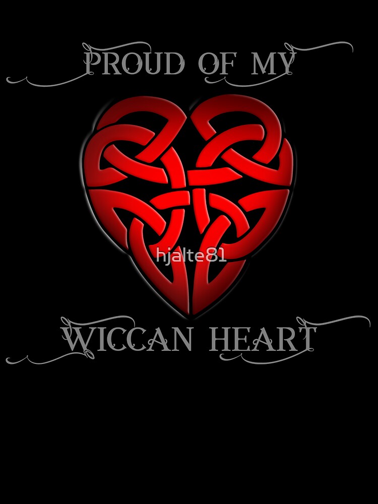 Thumbnail 7 of 7, Oversized T-Shirt, Proud of my Wiccan Heart designed and sold by hjalte81.