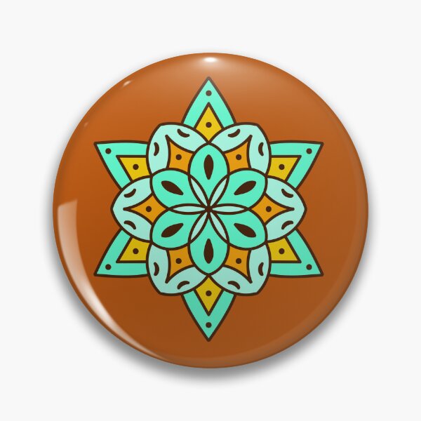 Item preview, Vibrant Colorful Geometric Mandala Design designed and sold by DigiGoods.