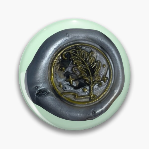 Item preview, Wax Seal - Quill, grey/gold designed and sold by Elinda96.