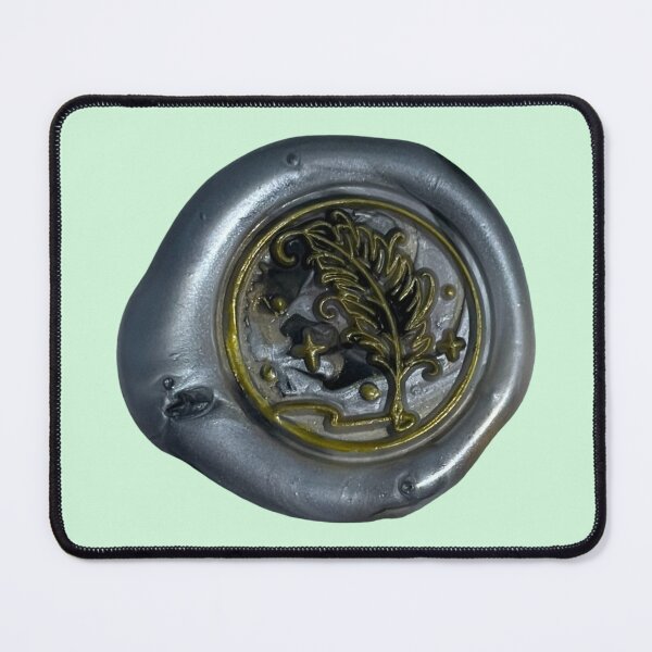 Item preview, Wax Seal - Quill, grey/gold designed and sold by Elinda96.