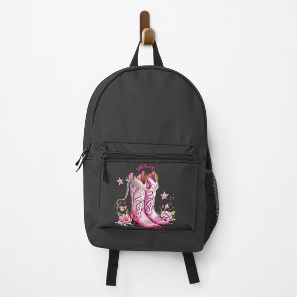 Item preview, Watercolor Pink Western Boots Floral Design designed and sold by Frame of Mind .