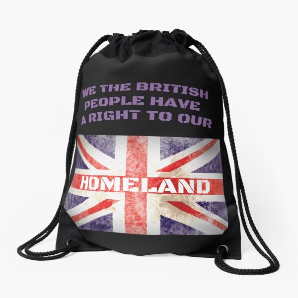 Aperçu de l'œuvre Union Jack « Droit à notre patrie » : conception de l'identité britannique créée et vendue par OwlWorks.