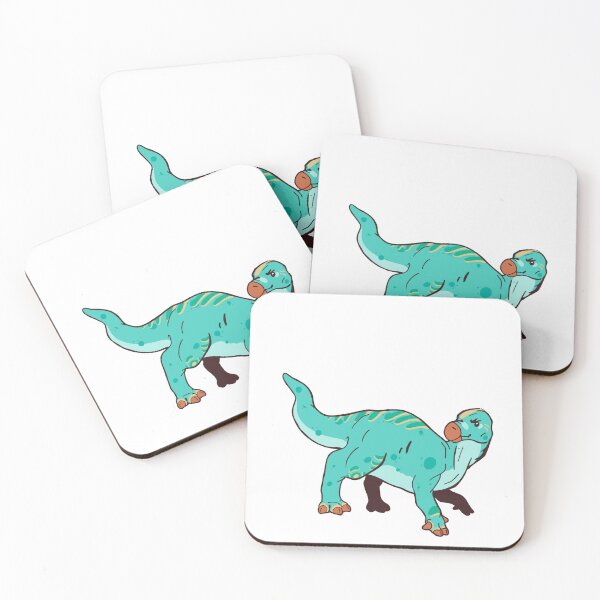 Item preview, Turquoise Iguanodon designed and sold by Tired manuporter.