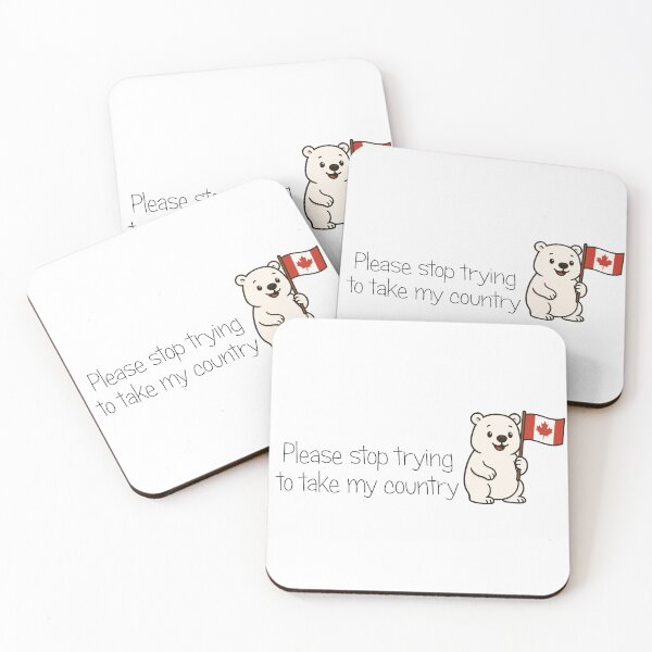 Item preview, Please stop trying to take my country polar bear. designed and sold by Andrew Frelas.