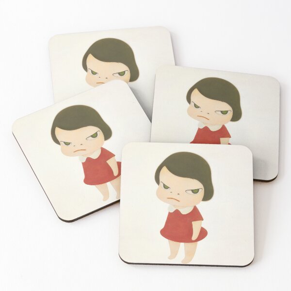 Item preview, yoshitomo nara angry girl art designed and sold by mandynl15.