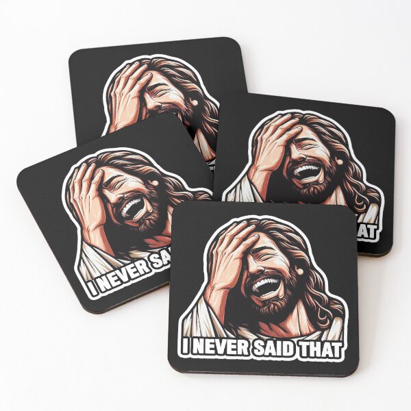 Item preview, Jesus Never Said That designed and sold by plushism.