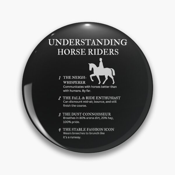 Item preview, Understanding Horse Riders – Hilarious Equestrian Life Definitions – Black designed and sold by PsyFlow35.