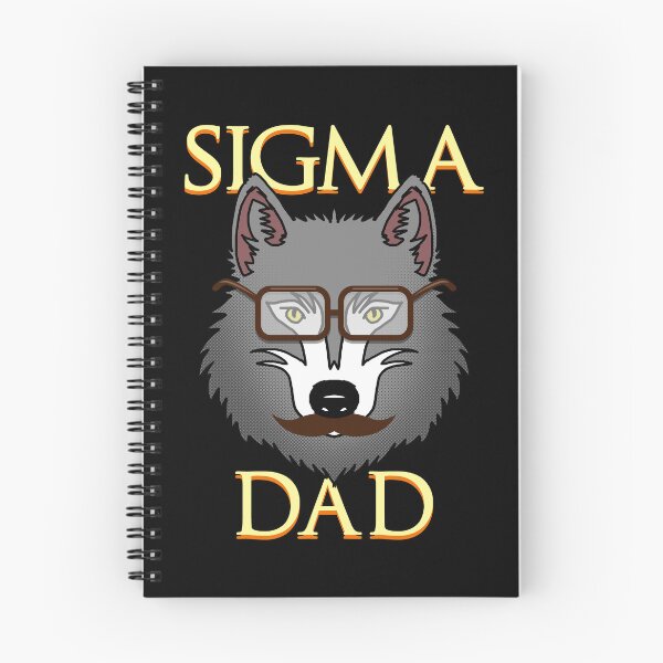 Item preview, Sigma Dad Funny Sigma Wolf Gift For Father's Day designed and sold by BoggsNicolasArt.