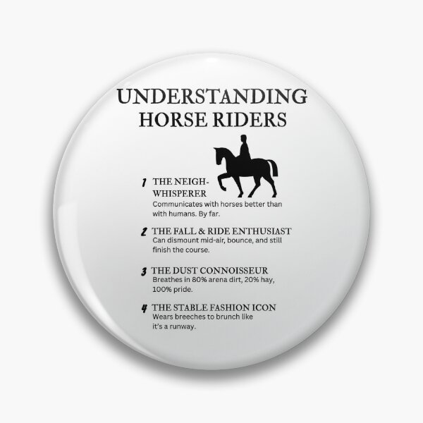 Item preview, Understanding Horse Riders – Hilarious Equestrian Life Definitions designed and sold by PsyFlow35.