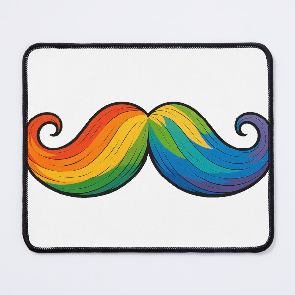 Item preview, Prismatic ’Stache designed and sold by thirdeyesupplyco.