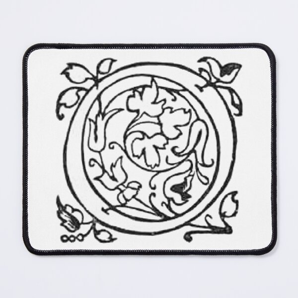 Item preview, Decorative Dropcap Typography Letter O designed and sold by HawthorneFlame.