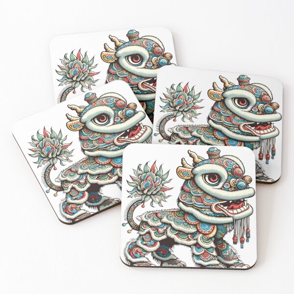 Item preview,  chinese dancing lion  designed and sold by aliraweb.