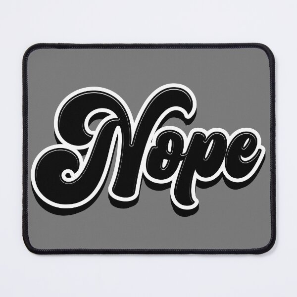 Item preview, Nope designed and sold by Retro Type.