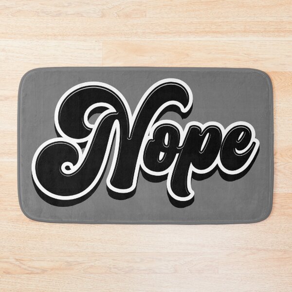 Item preview, Nope designed and sold by Retro Type.