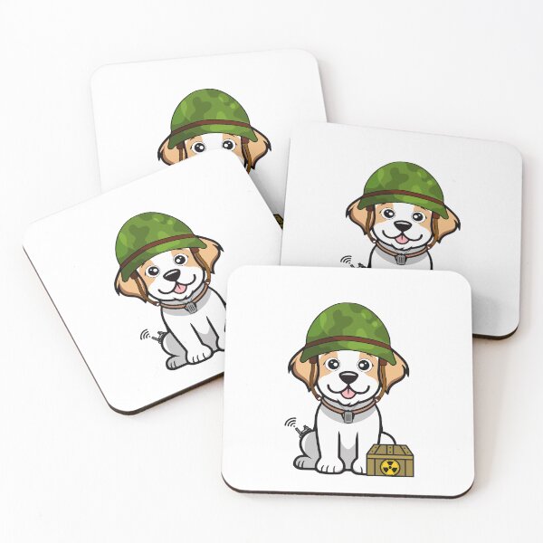 Item preview, Army Soldier Happy Dog designed and sold by Pet Station.