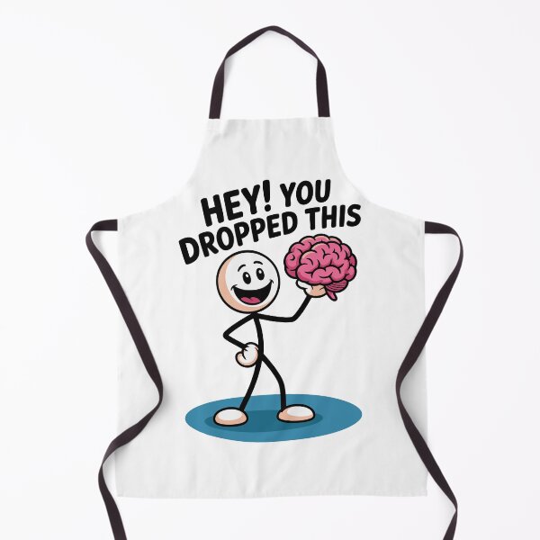 Item preview, Funny Brain Cartoon – You Dropped This designed and sold by shadoweeekhan.