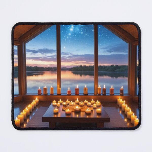 Item preview, The River Meditation Space designed and sold by missjojohuia.